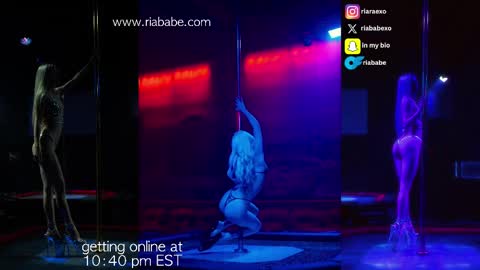 Snapshot of riababe chatting on 02.28.25 ria online show from 02.28.25