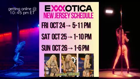 Snapshot of riababe chatting on 10.16.25 ria online show from 10.16.25