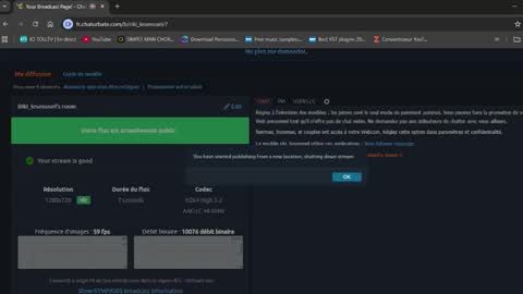 Snapshot of riki_lesensuel chatting on 11.01.25 Riki online show from 11.01.25