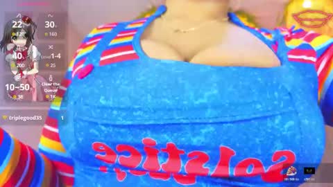 Snapshot of risada_temptation_s chatting on 10.25.25 Risada online show from 10.25.25