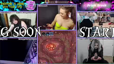Snapshot of rollseduction chatting on 04.21.26 Roll For Seduction online show from 04.21.26