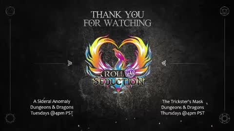 Snapshot of rollseduction chatting on 05.27.26 Roll For Seduction online show from 05.27.26