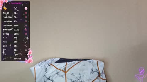 Snapshot of romeliahastert chatting on 11.16.25 Anica online show from 11.16.25