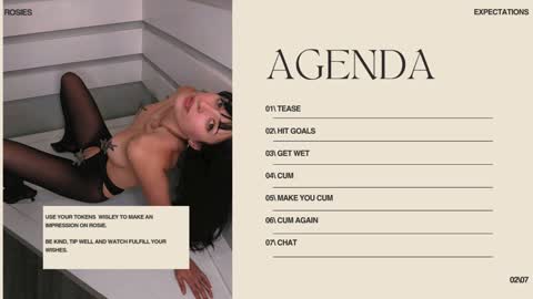 Rosie Bones online show from 02.16.26