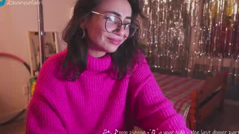 Snapshot of safaeri chatting on 12.12.24 Safa online show from 12.12.24