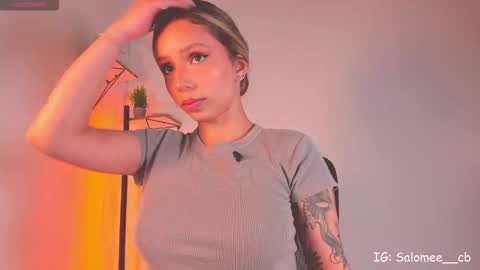 Snapshot of salomee__evans chatting on 03.18.26 Salome online show from 03.18.26