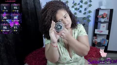 Snapshot of salometkm chatting on 02.15.25 Andrea online show from 02.15.25