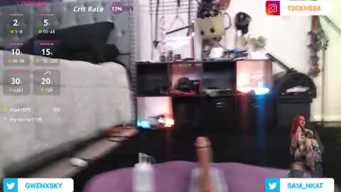 Snapshot of samandkatt chatting on 06.29.26 Join us - and online show from 06.29.26