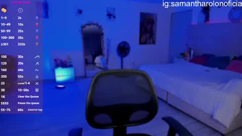 Snapshot of samantha_rolon chatting on 06.24.26 Samatha online show from 06.24.26