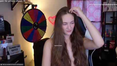 The Real Samantha Hayes haha  online show from 12.05.24