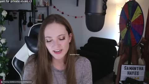 The Real Samantha Hayes haha  online show from 02.23.25