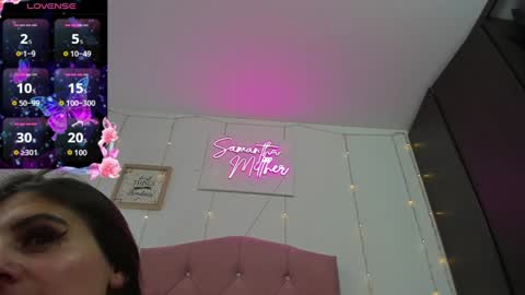 Snapshot of samanthamillher1 chatting on 12.10.24 Samy online show from 12.10.24