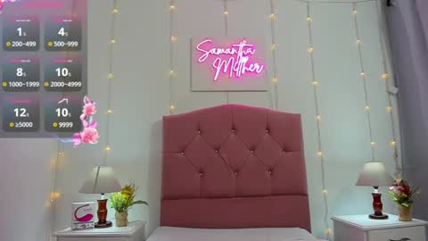 Snapshot of samanthamillher1 chatting on 01.08.25 Samy online show from 01.08.25