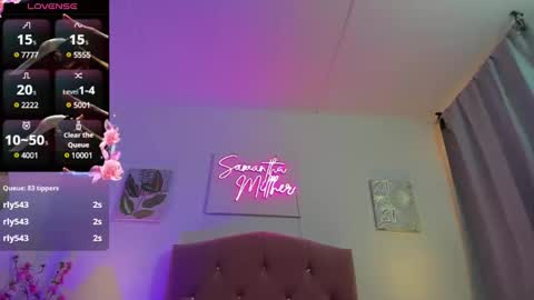 Snapshot of samanthamillher1 chatting on 03.05.25 Samy online show from 03.05.25