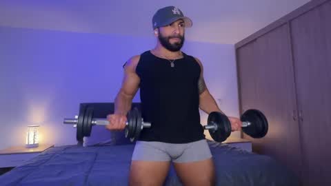 Snapshot of samdornan chatting on 02.18.25 Sam Dornan online show from 02.18.25