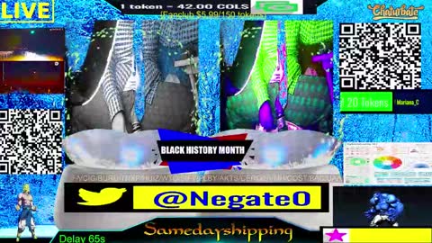 Snapshot of samedayshipping chatting on 02.26.25 OmniNegate online show from 02.26.25