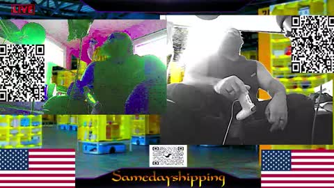 Snapshot of samedayshipping chatting on 12.16.25 OmniNegate online show from 12.16.25