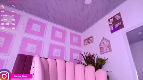 Snapshot of sammyblaer chatting on 03.11.25 Samantha online show from 03.11.25