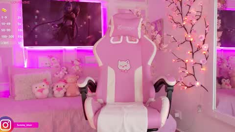 Snapshot of sammyblaer chatting on 12.18.25 Samantha online show from 12.18.25