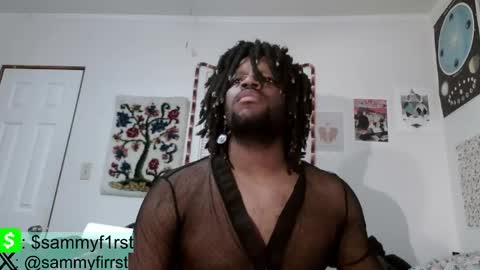 Snapshot of sammyf1rst chatting on 03.30.26 Sammy First online show from 03.30.26