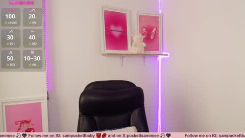 Snapshot of sampuckettbaby chatting on 01.15.25 sampuckettbaby online show from 01.15.25