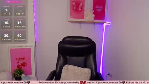 Snapshot of sampuckettbaby chatting on 02.14.25 sampuckettbaby online show from 02.14.25