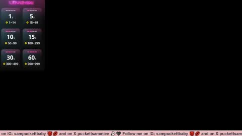 Snapshot of sampuckettbaby chatting on 02.18.25 sampuckettbaby online show from 02.18.25