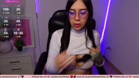 Snapshot of sampuckettbaby chatting on 03.02.25 sampuckettbaby online show from 03.02.25