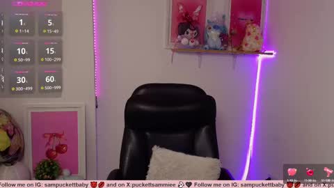 Snapshot of sampuckettbaby chatting on 03.07.25 sampuckettbaby online show from 03.07.25