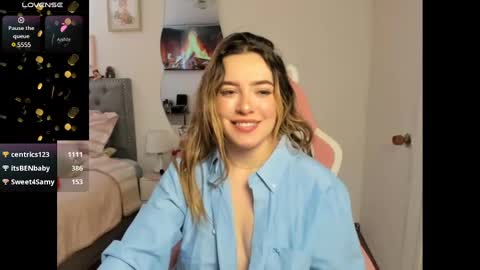 Snapshot of samysweet_8 chatting on 01.10.25 Samanta online show from 01.10.25