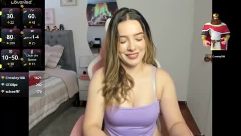 Snapshot of samysweet_8 chatting on 01.20.25 Samanta online show from 01.20.25