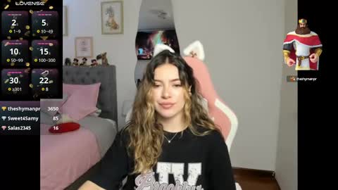 Snapshot of samysweet_8 chatting on 02.17.25 Samanta online show from 02.17.25