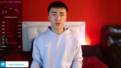 Snapshot of santi_fabulous chatting on 01.19.25 santi_fabulous online show from 01.19.25