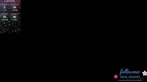 Snapshot of sara_montes chatting on 09.13.25 Sara Montes online show from 09.13.25