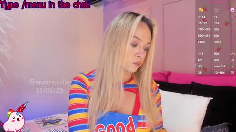 SaraAvila  online show from 01.31.25