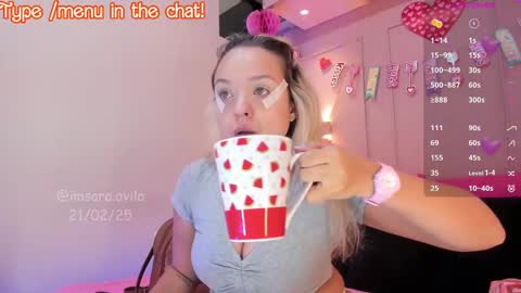 SaraAvila  online show from 02.21.25