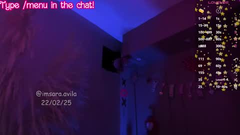 SaraAvila  online show from 02.23.25