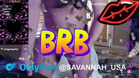 Onlyfans Savannah usa online show from 12.18.24
