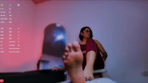 Snapshot of scarlettredsins chatting on 02.16.26 Danna online show from 02.16.26