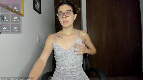 Aria Independent model online show from 12.23.25