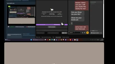 Snapshot of secret_lia69 chatting on 06.15.26 L I A online show from 06.15.26