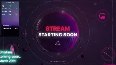 SeraLeeXXX online show from 03.10.25