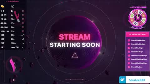 SeraLeeXXX online show from 07.03.26
