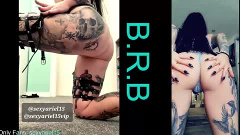 Snapshot of sexyariel15 chatting on 09.23.25 SexyAriel15 online show from 09.23.25