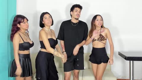 Snapshot of sexygirls_oncb chatting on 12.05.24 black hair GIORGIA -- redhair RILEY -brown hair APRIL online show from 12.05.24