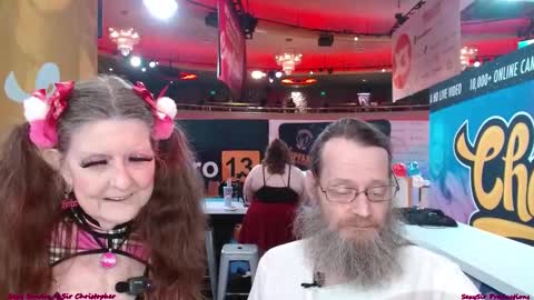 Sexy Sandra    and Sir Christopher online show from 01.17.25