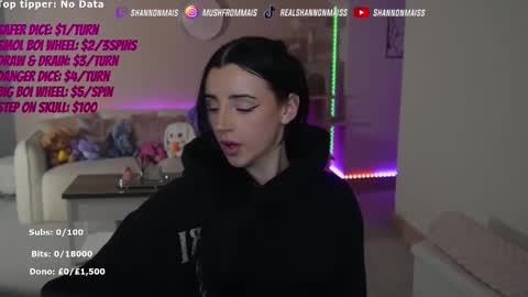 Snapshot of shannonblooms chatting on 02.05.26 Shanmais online show from 02.05.26