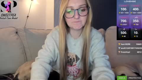 short sweetpea online show from 01.01.25