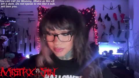 Mistrx Sin online show from 02.12.26