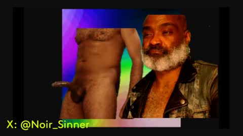 Snapshot of sinnernoir chatting on 02.24.25 My Name Is..............................John online show from 02.24.25